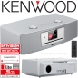 Preview: Kenwood CR-ST700SCD-S WiFi Internetradio DAB+ FM UKW Blueooth CD UBS TFT silber CRST700SCD